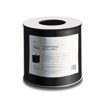 Agrolls Black 15 cm x 100 m BIODEGRADABLE (4 pcs./box)